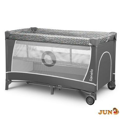 Манеж Lionelo FLOWER GREY SCANDI