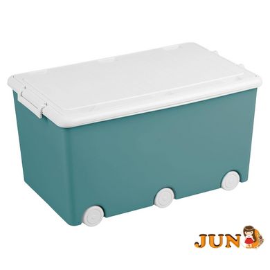 Ящик для іграшок Tega Multifuncional Box 58x32 cm PW-001-165 mineral blue (бірюзовий)