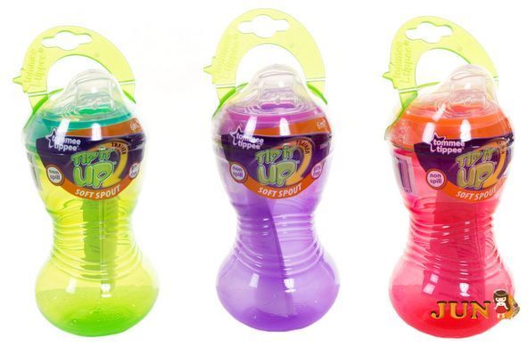 Поїлка Tommee Tippee Tip it UP від 6 місяців (300ml) блакитний / рожевий / салатовий