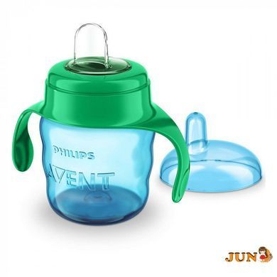 Чашка с мягким носиком для мальчиков с 6 месяцев Avent, 200 мл