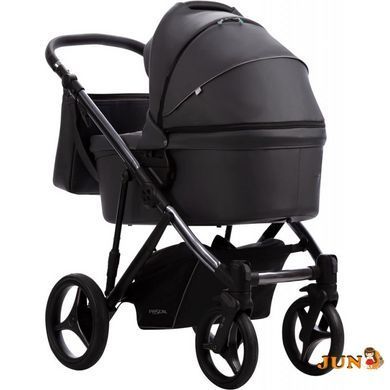 Коляска TM "Bebetto" PASCAL Premium DARK, Черный