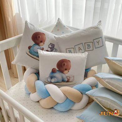 Комплект постільної білизни для новонародженого Арт Дизайн Baby Teddy, колір блакитний