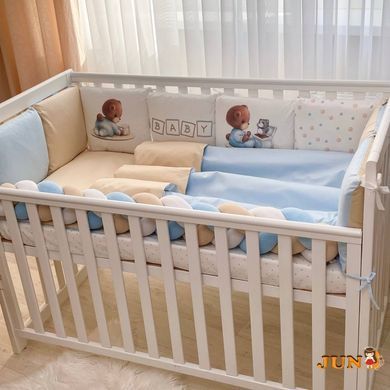 Комплект постільної білизни для новонародженого Арт Дизайн Baby Teddy, колір блакитний