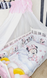 Комплект постільної білизни Bonna Premium в дитяче ліжечко Мінні Рожевий