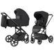 Коляска універсальна CARRELLO Alfa CRL-6522 (2in1) Rock Black