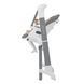 Стілець-гойдалка CARRELLO Cascata CRL-10303/1 Space Grey