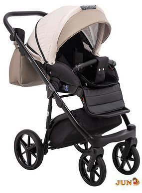Коляска 2 в 1 Adamex Nola PS-160 бежевий / капучино