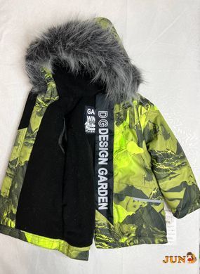 Зимний комплект (куртка + полукомбинезон) Garden Baby 102023-63/32 Салатовые горы