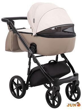 Коляска 2 в 1 Adamex Nola PS-160 бежевий / капучино