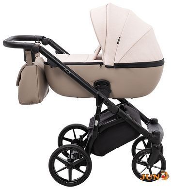 Коляска 2 в 1 Adamex Nola PS-160 бежевий / капучино