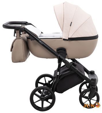 Коляска 2 в 1 Adamex Nola PS-160 бежевий / капучино