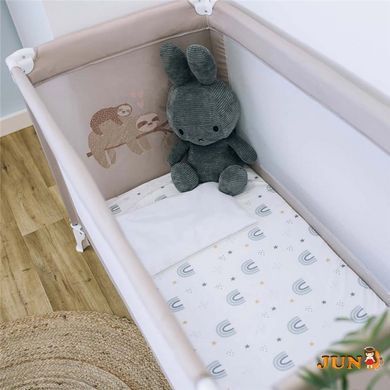 Кровать-манеж детская FreeON Travel Love, beige