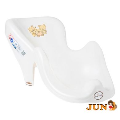 Гірка для купання Tega TEDDY BEAR Antislip bath seat MS-003 NOWY-118 white pearl (білий)