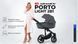 Коляска 2 в 1 Adamex Porto Light Tip TK-53 чорний