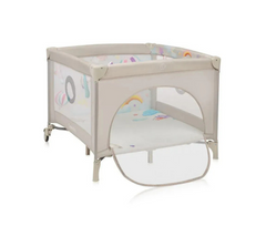 Манеж Lionelo MILLE PLUS GREY BEIGE