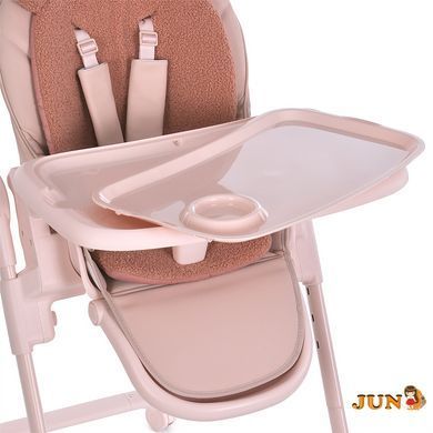 Стульчик для кормления ME 1037 CRYSTAL Bear Pink