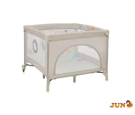 Манеж Lionelo MILLE PLUS GREY BEIGE