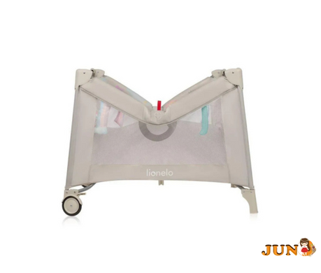 Манеж Lionelo MILLE PLUS GREY BEIGE