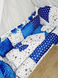 Комплект постільної білизни Bonna Classic в дитяче ліжечко Темно-Синій