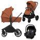 Коляска 3 в 1 Lionelo MIKA PLUS 3IN1, Коричневый