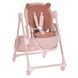 Стульчик для кормления ME 1037 CRYSTAL Bear Pink