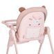 Стульчик для кормления ME 1037 CRYSTAL Bear Pink