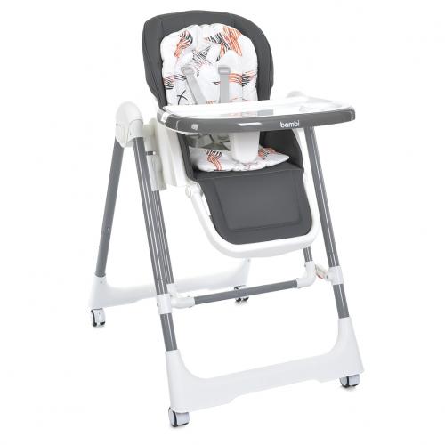 Стільчик для годування М 5897 Gray для годування 2в1