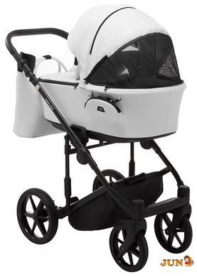 Коляска 2 в 1 Adamex Porto Light ECO SA-1 белый