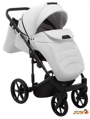 Коляска 2 в 1 Adamex Porto Light ECO SA-1 белый