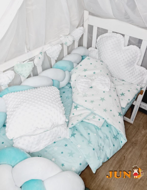 Комплект постільної білизни Bonna Avangard в дитяче ліжечко М'ята