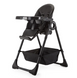 Стілець для годування Adamex Yuno black
