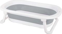 Дитяча складана ванна FreeON Foldable Grey White