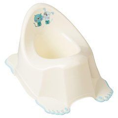 Горшок с антискользящим покрытием Tega DOG&CAT Anti slip Potty PK-001-102 soft yellow (желтый)