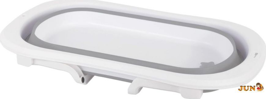 Детская складная ванночка FreeON Foldable Grey White