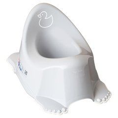 Горшок с антискользящим покрытием Tega DUCK Anti-slip Potty DK-001-122 light gray (серый)