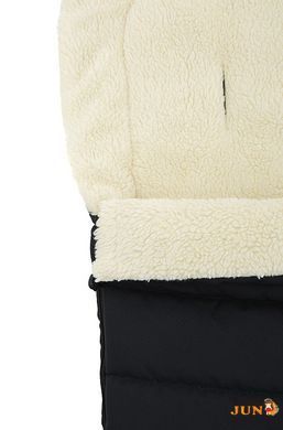 Зимовий конверт Babyroom Wool N-20 black чорний