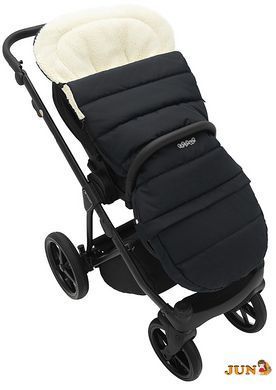 Зимовий конверт Babyroom Wool N-20 black чорний