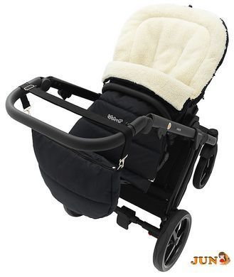Зимовий конверт Babyroom Wool N-20 black чорний