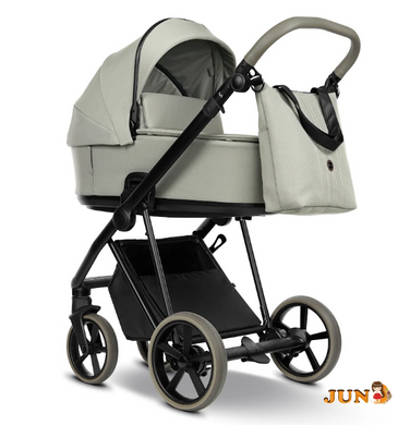 Коляска 2в1 Roan Ivi Luxe Grey (Vintage Collection)