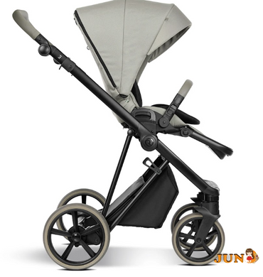 Коляска 2в1 Roan Ivi Luxe Grey (Vintage Collection)