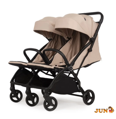 Коляска прогулянкова для двійні Adamex Alto  beige