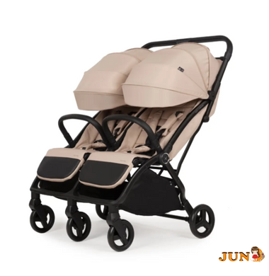 Коляска прогулянкова для двійні Adamex Alto  beige