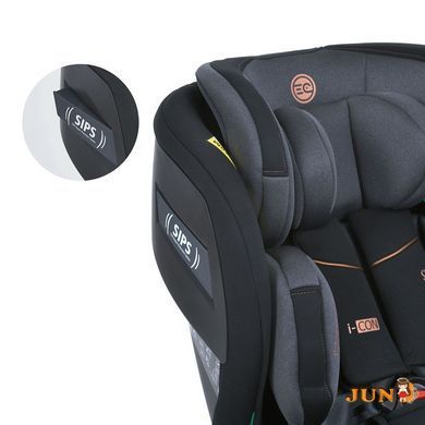 Автокресло ME 1117 I-CON Melange Midnight Gray