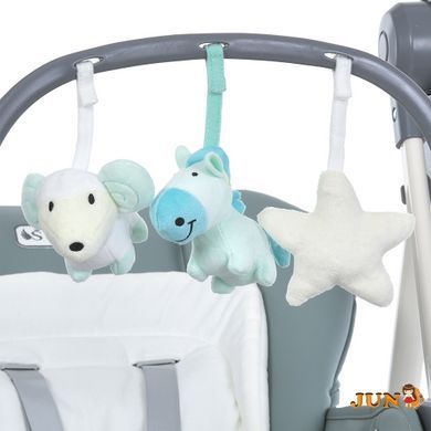 Стульчик-качели ME 1087-G SWAN Pale Green