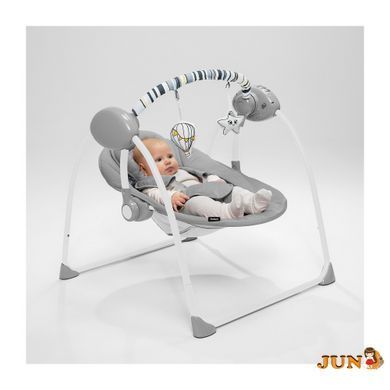 Стул-качели Lionelo RUBEN GREY GRAPHITE