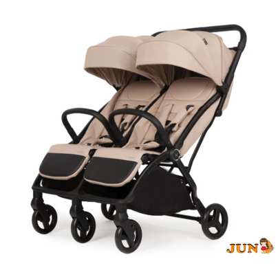 Коляска прогулянкова для двійні Adamex Alto  beige