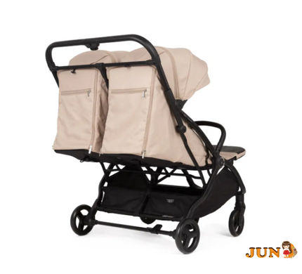 Коляска прогулянкова для двійні Adamex Alto  beige