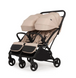 Коляска прогулянкова для двійні Adamex Alto  beige