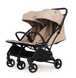Коляска прогулянкова для двійні Adamex Alto  beige