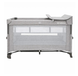 Кровать-манеж детская со вторым ярусом и пеленатором VELANO Tino, light grey